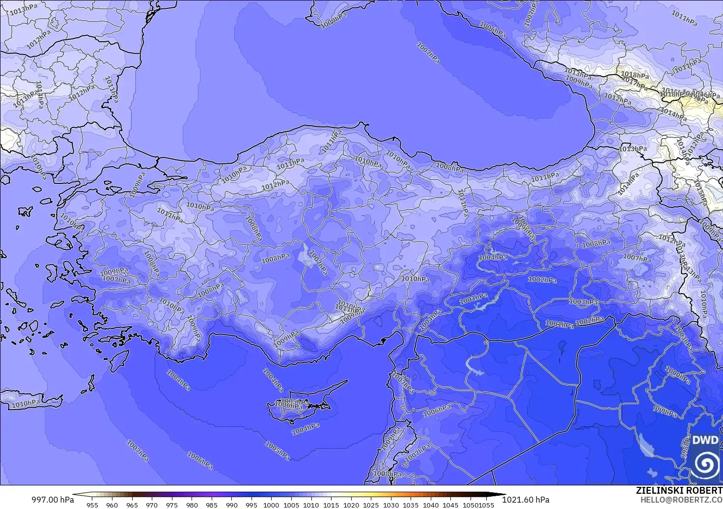 ICON modelo - Turquía, Presión