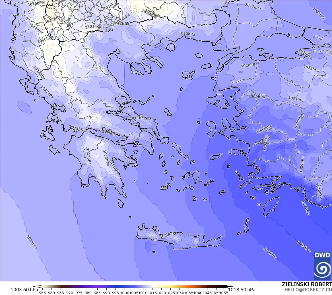 ICON modelo - Grecia, Presión