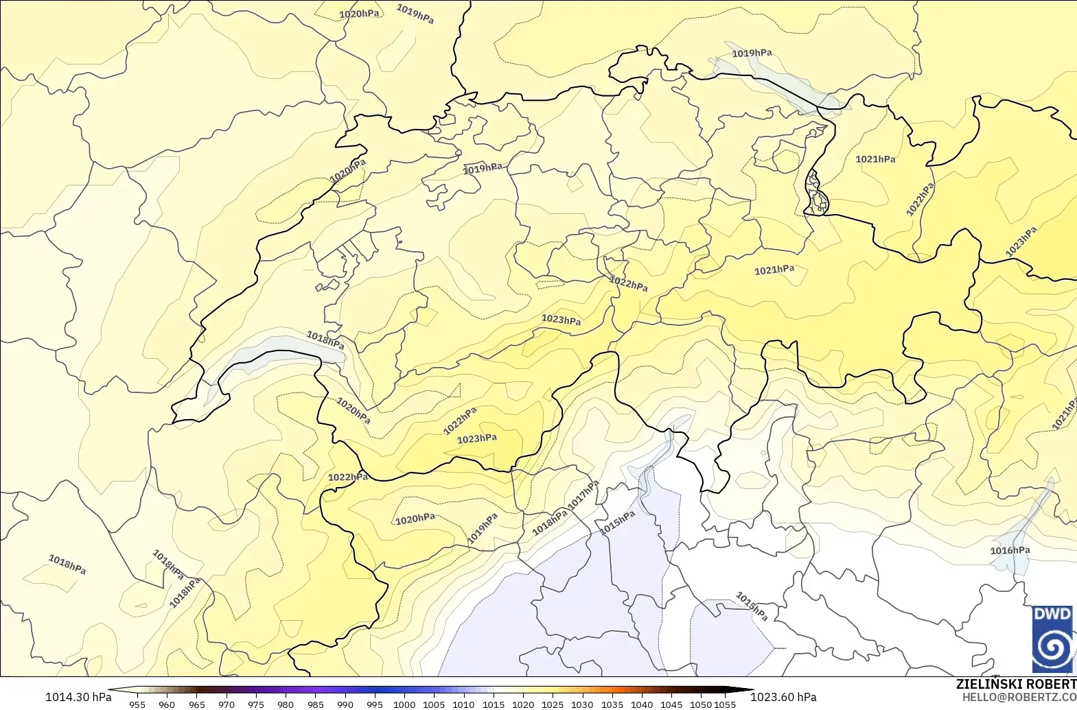 ICON modelo - Suiza, Presión